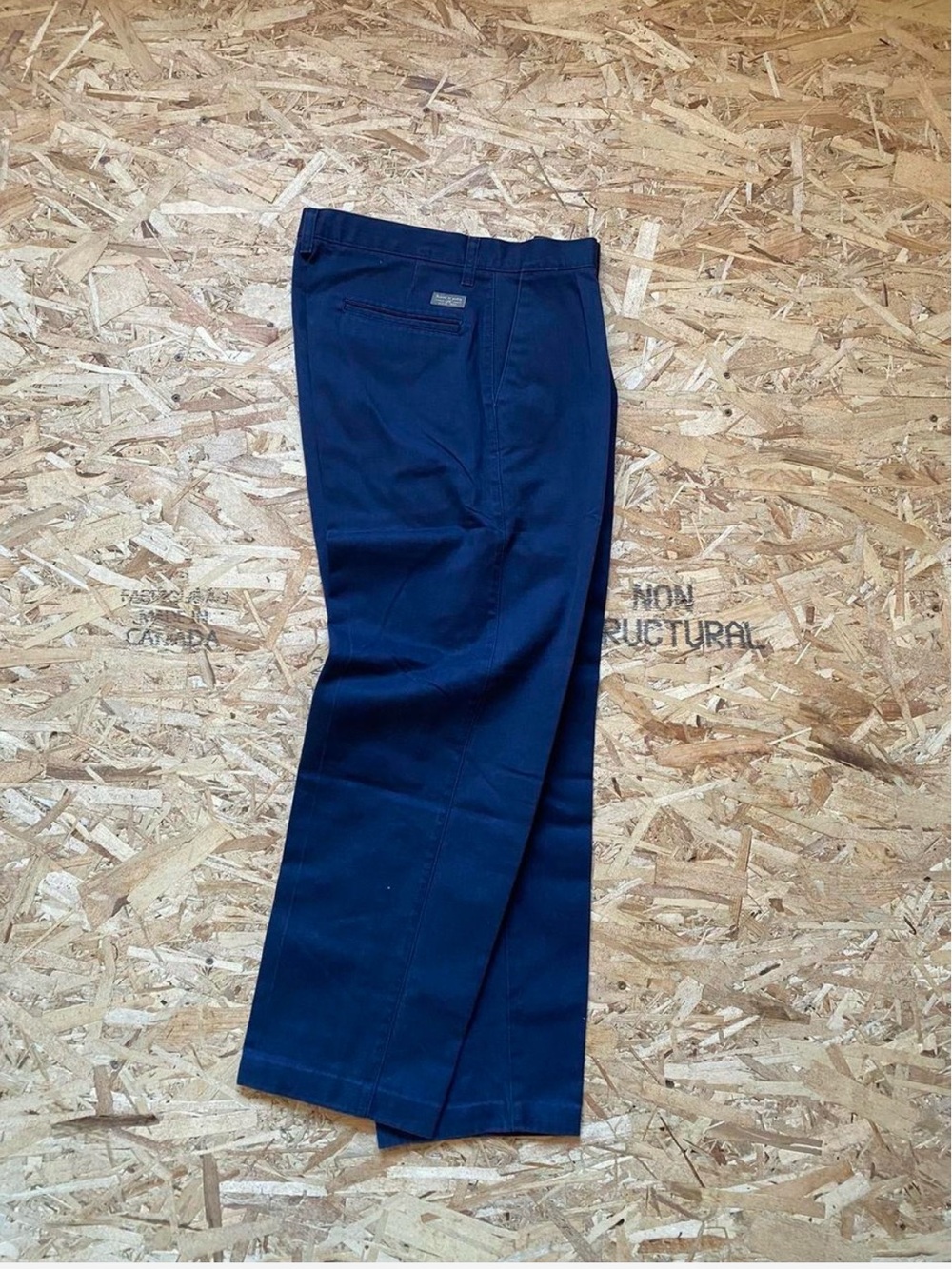 Men's Lee’s Navy Chino Pants - Classic Straight Fit